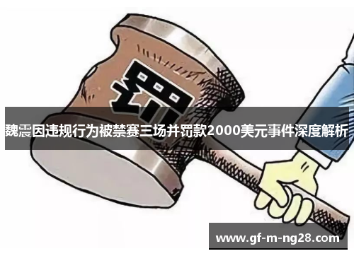 魏震因违规行为被禁赛三场并罚款2000美元事件深度解析