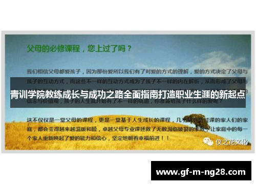 青训学院教练成长与成功之路全面指南打造职业生涯的新起点